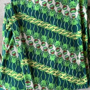 Kermit the Frog Lularoe OS Leggings! RARE! NWOT!